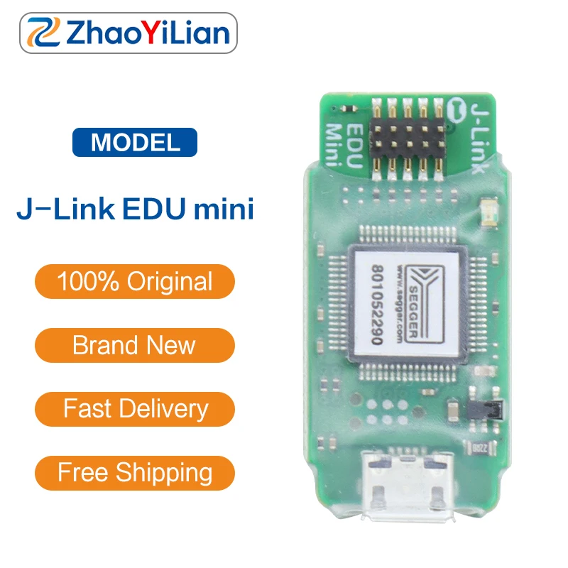 For J-Link EDU mini SEGGER USB SWD Debug Probe For ARM Cortex M MCU Educational Programmer