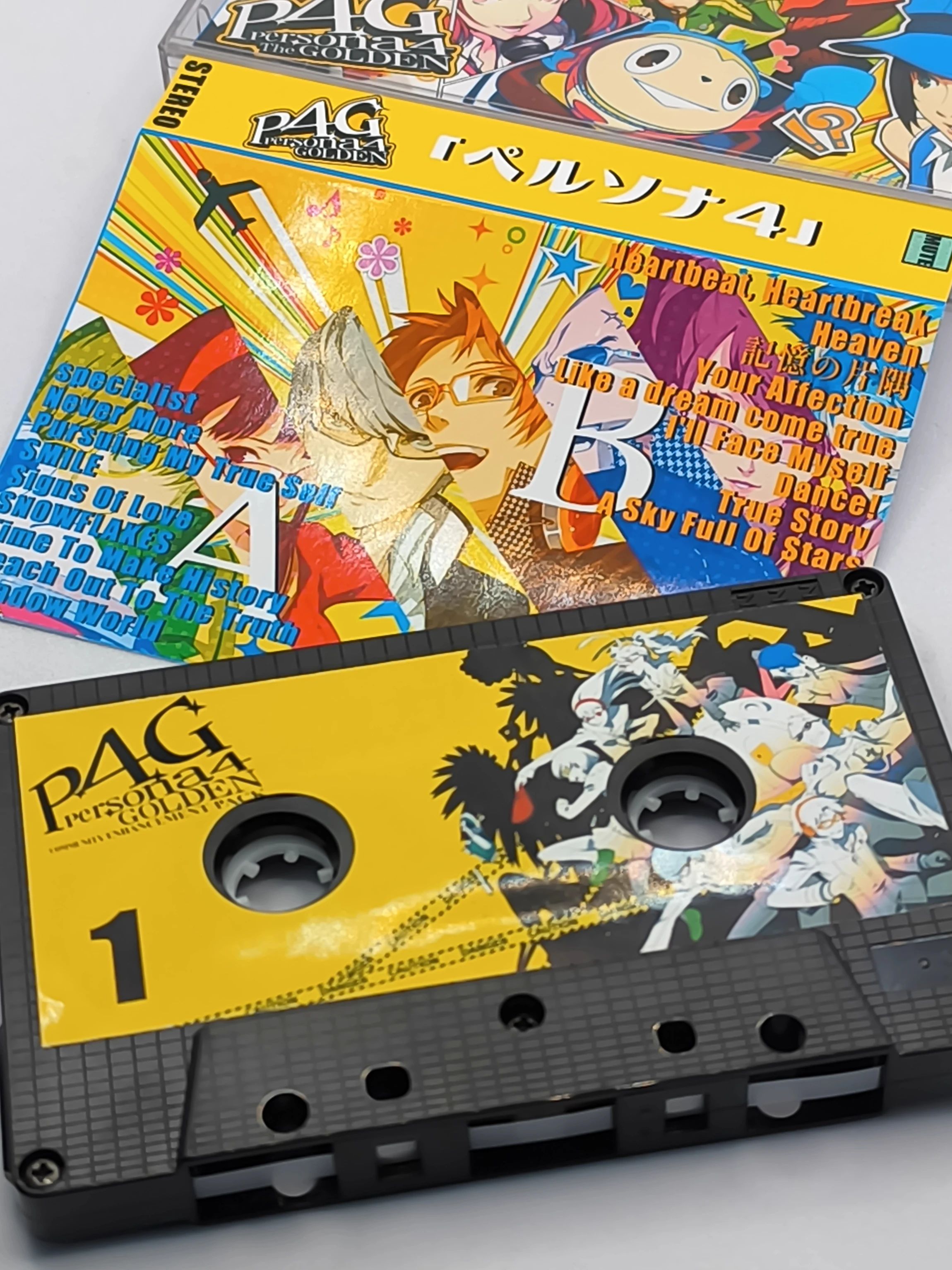 Game P4 Shoji Meguro Music Tape Persona 4 the Golden ANIMATION OST Album Cassettes Cosplay Walkman Recorder Car Soundtracks Box