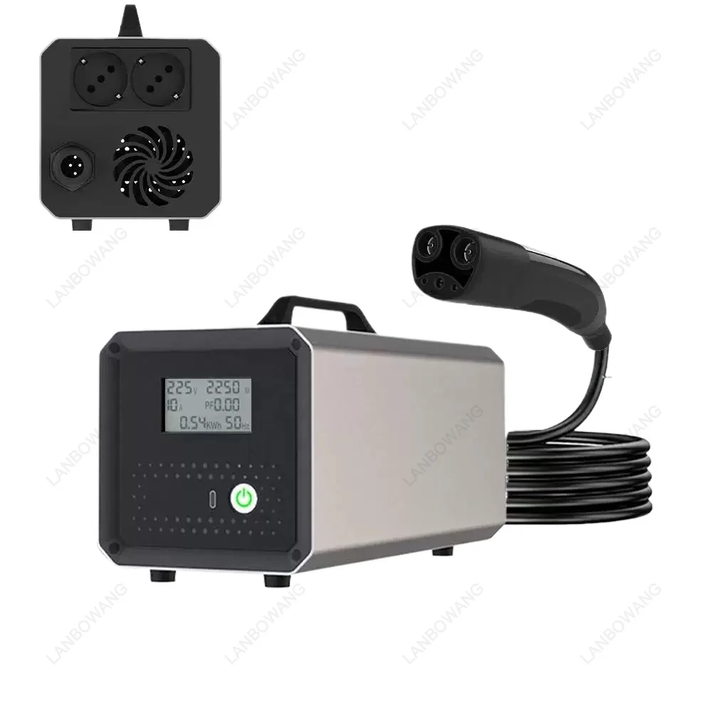 3.5KW  CCS2 V2L Discharger Amplifier With Discharge Function Compatible With EV for Model 3 Y X S All Electric Vehicles