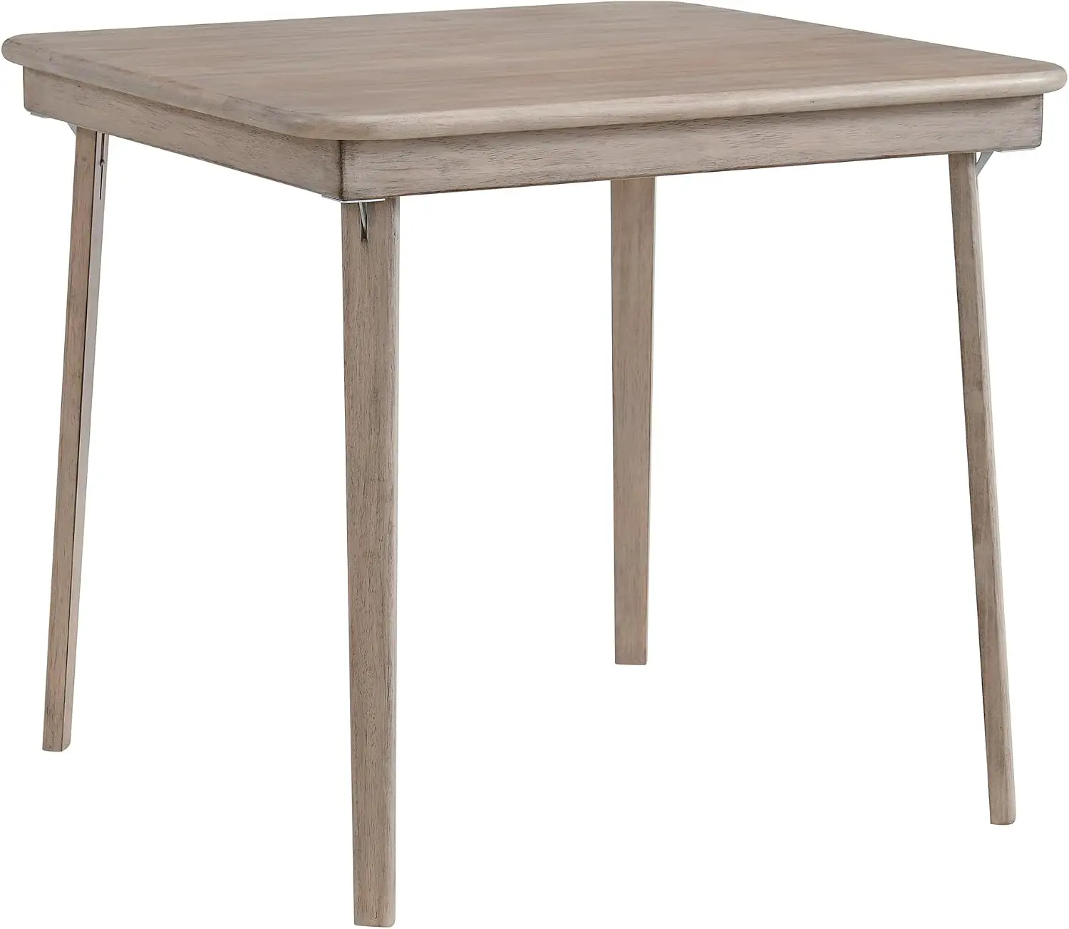 Stakmore Classic Straight Edge Square Folding Card Table 32x32 - No Assembly Wooden Foldable Card Table, Bridge, Board Game, Ste