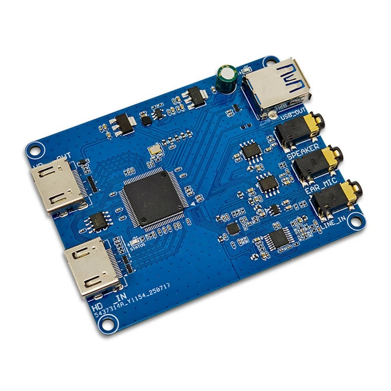 MS2131 HD Video Capture Module -Compatible to USB 3.0 Capture Card with 4K Loopout 3.5mm Audio for Live Streaming-WDL