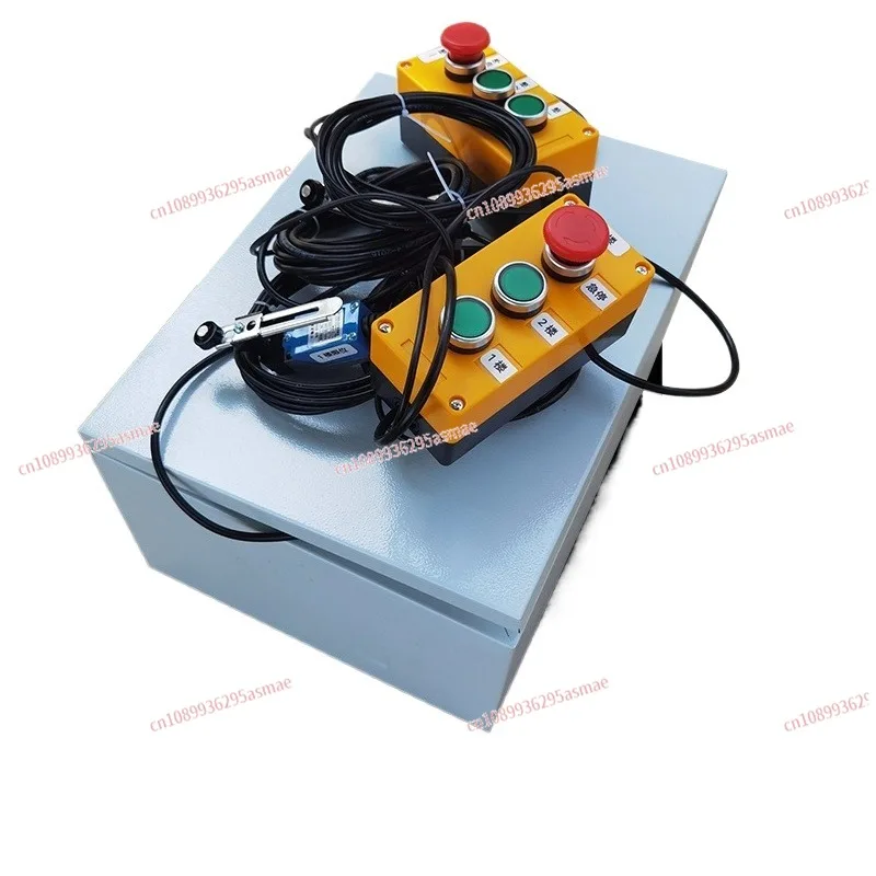 

Simple two-layer electric hoist hoist cargo elevator lift vegetable delivery hydraulic freight elevator controller box