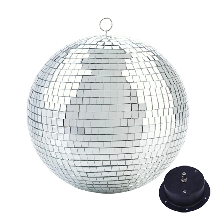 

Thrisdar Rotating Reflective Mirror Disco Ball for Home Party Holiday Dance Bar Xmas Stage Effect Light Disco Mirror Ball Light