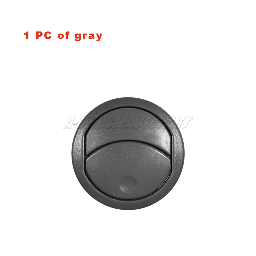 735442827 735362554 グレーダッシュボードエアベント交換グリル車フィアットパンダ MK2 169 2003-2012 AC エアディフューザーノズルトリム