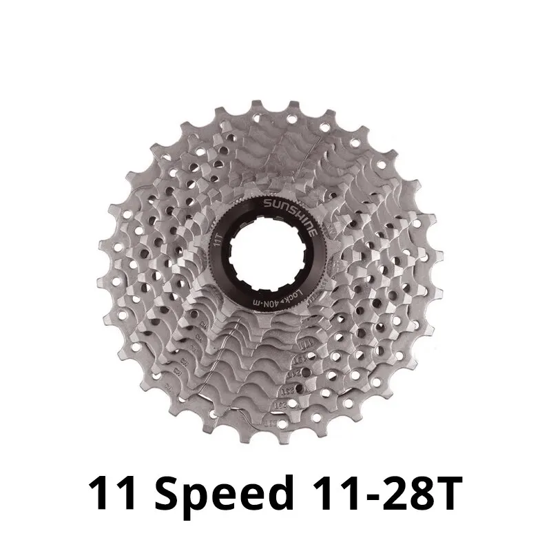 SUNSHINE 8/9/10/11 Speed Road Bike Cassette Sprocket 11-25T/28T/30T/32T for R2000 R3000 4700 R7000 R8000 Bike Parts