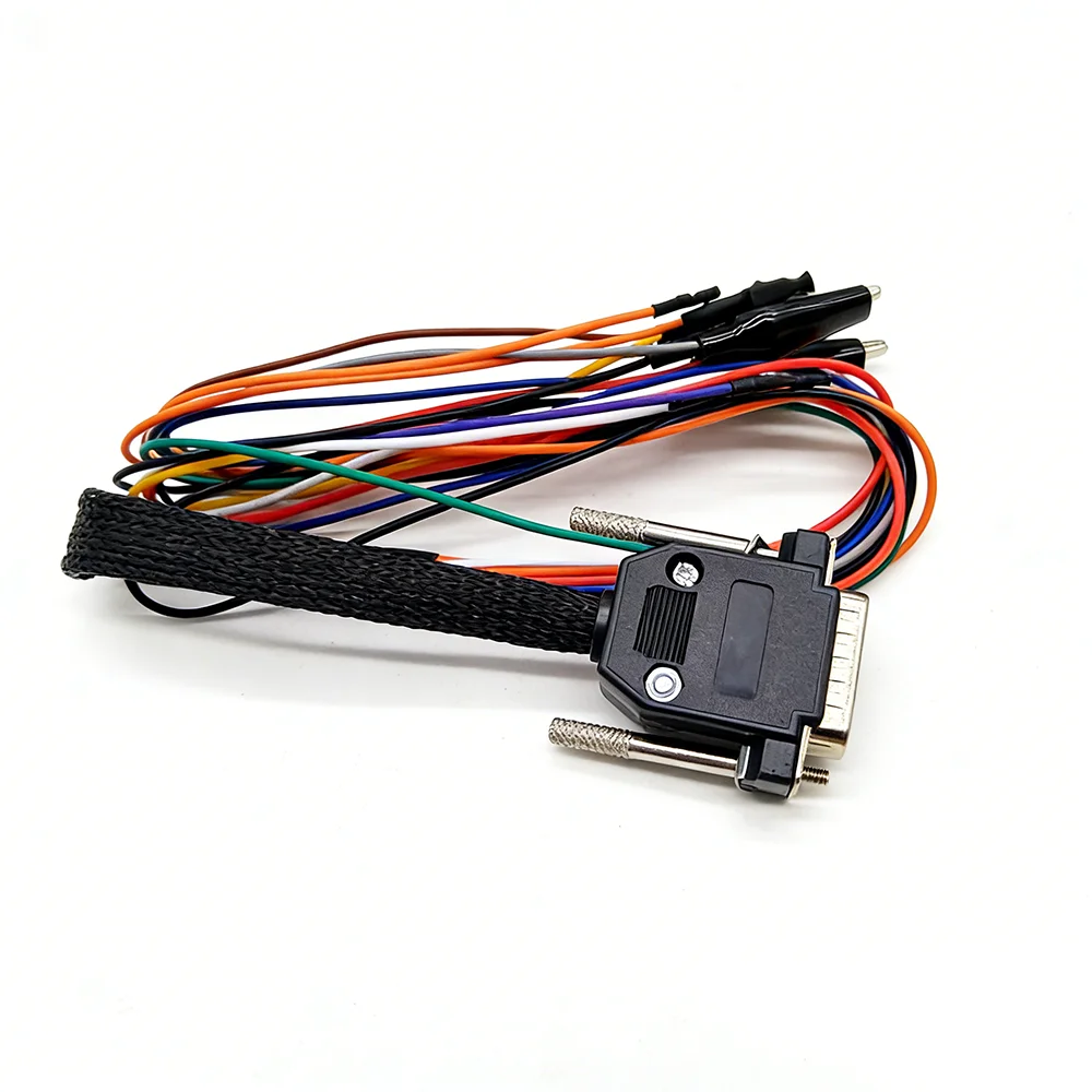 2026 14P 600KT02 Bench Cable for KTAG KE-SS for KTM DB15 MED17-EDC17 Adapter TRICORE CABLE Programming ECU Connector Main Cable