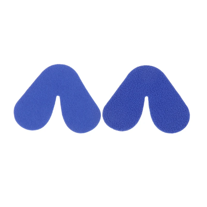 2 упаковки носовых подушечек для маски CPAP, универсальная подушечка для носа, защита от морщин, вентилятор, подушечка для носа, доступ к полоску