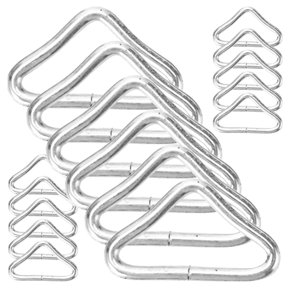 

35 Pcs Button Trampoline Buckle Man Galvanized Steel Luggage Decorative Buckles