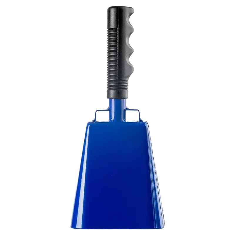 

AED2-10Inch Steel Cow Bell With Handle, Cheering Bell And Loud Noise Makers For Sporting, Football Games Musical Instrument