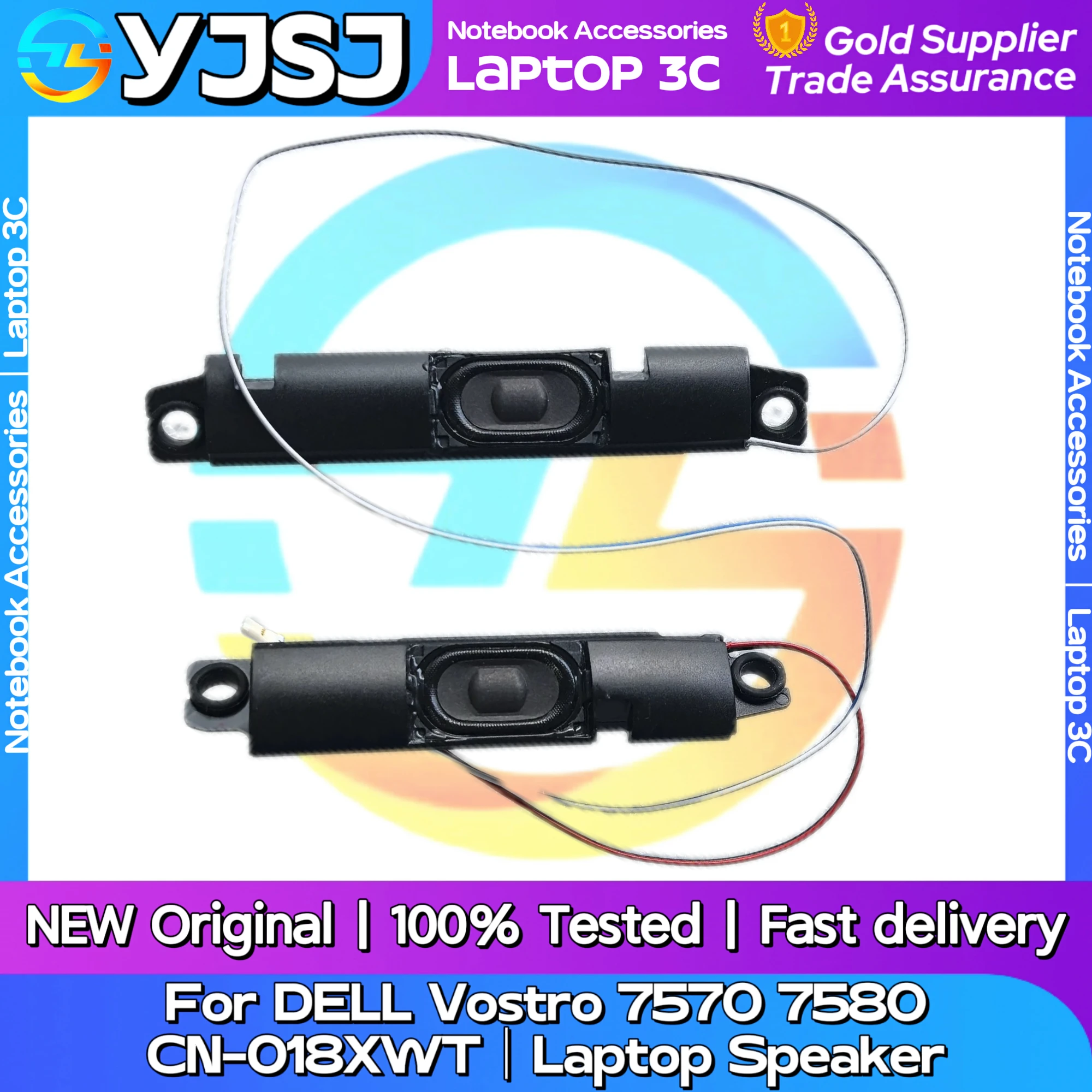 

Новый оригинальный аудиодинамик для ноутбука DELL Vostro 7570 7580, встроенный динамик, звуковой сигнал CN-018XWT