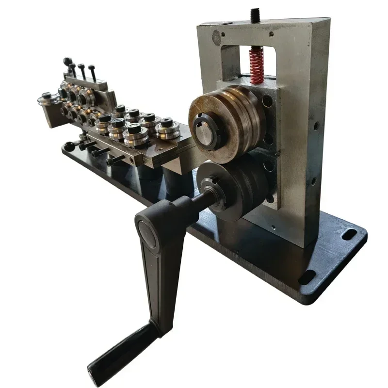 High precision 0.5-1mm 1-2.5mm 3-4mm copper wire Steel Wire straightening machine with hand crank