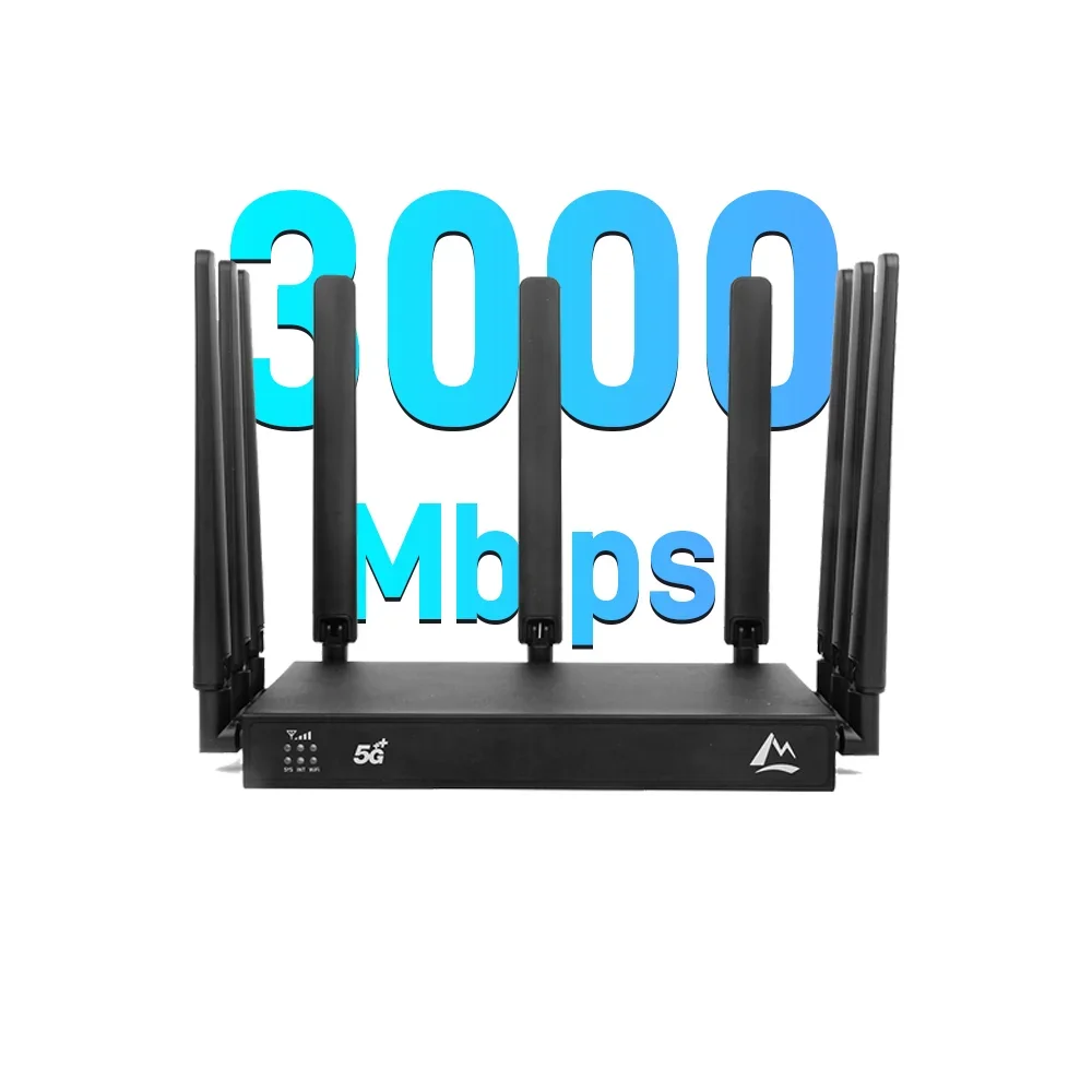 High Speed Unlocked Hotspot Antenna Wifi 6 Wifi 7 Mesh Modem Outdoor 5G Sim Cpe Router