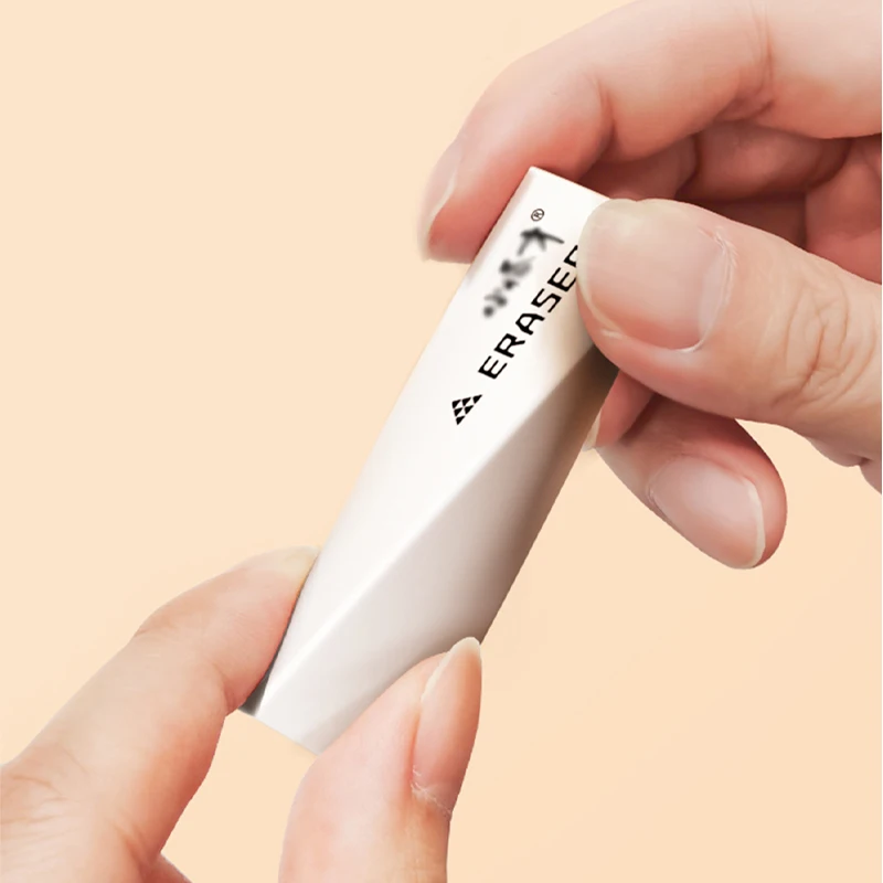 6 Pieces Triangle Eraser, White Soft Pencil Eraser for Writing, Drawing, Sketching, Artistic Use