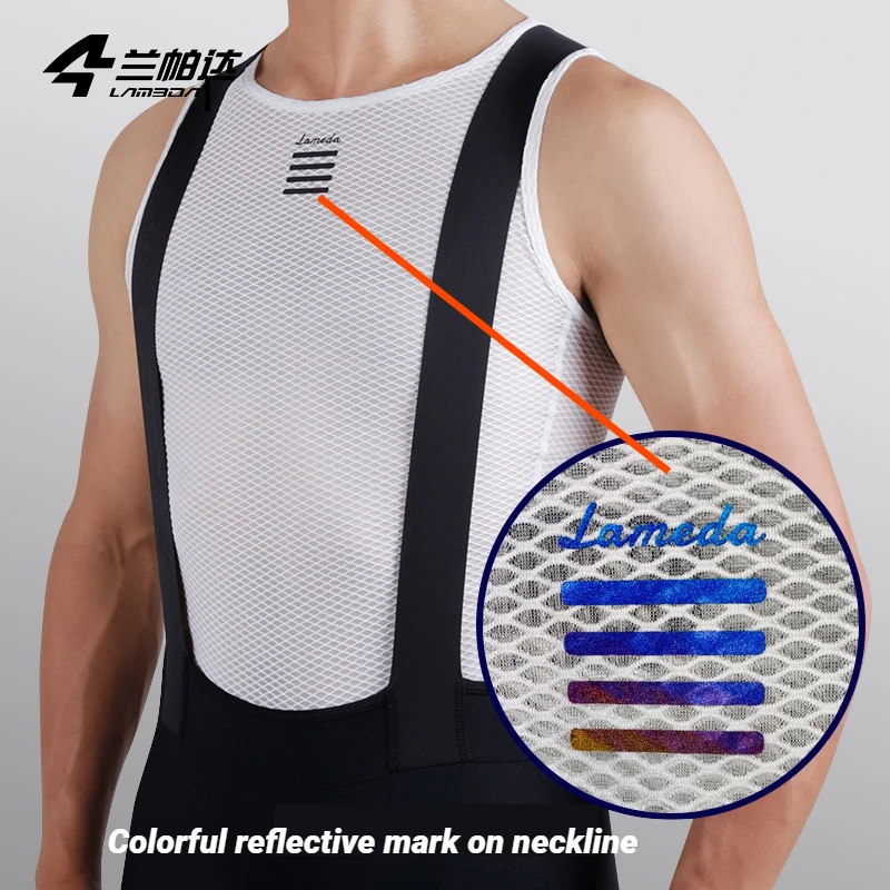 Lameda Cycling Vest Sweat-absorbing Sweat Shirt Underwear Thin Breathable Men's Bike Cycling Clothing Shirt Long Short Sleeves