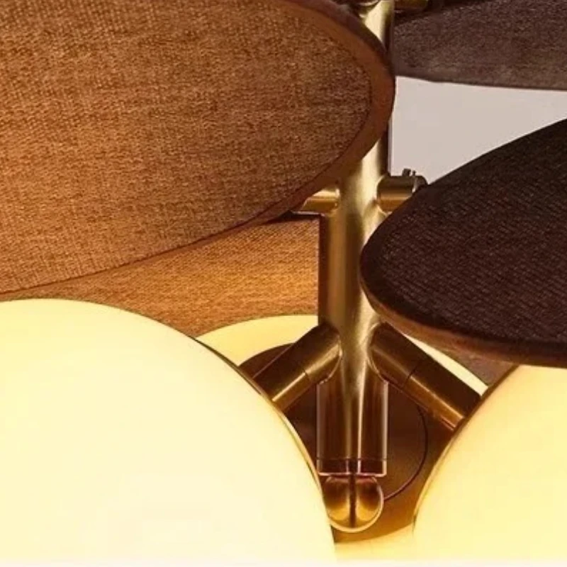 Cajas nórdicas restaurante francés lámpara Led estilo cristal mesa de comedor iluminación de Bar dormitorio decoración de casa de familia candelabro artístico