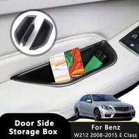 For Benz E-Class Storage Box W212 Sedan E200 E300 E350 E400 2010 2011 2012 2013 2014 2015 2016 Door Handle Container Accessories