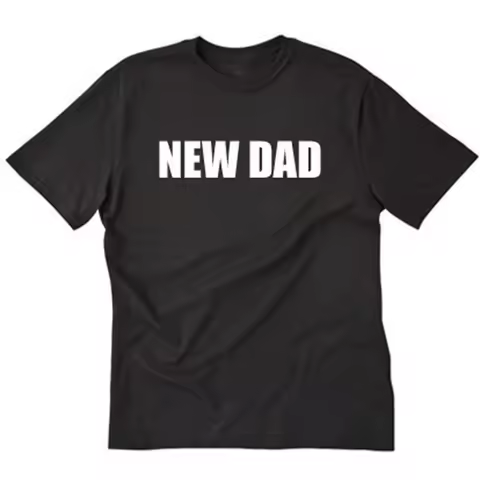 New Dad T shirt Funny Father Daddy Expecting Born Pregnancy Reveal