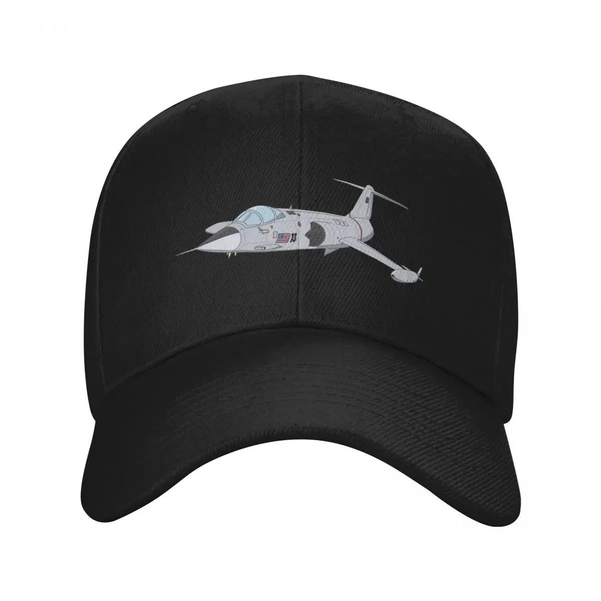F-104 Starfighter - Aircraft Illustration Baseball Cap Winter hat sun hat Hat Beach Luxury Brand Mens Hats Women's