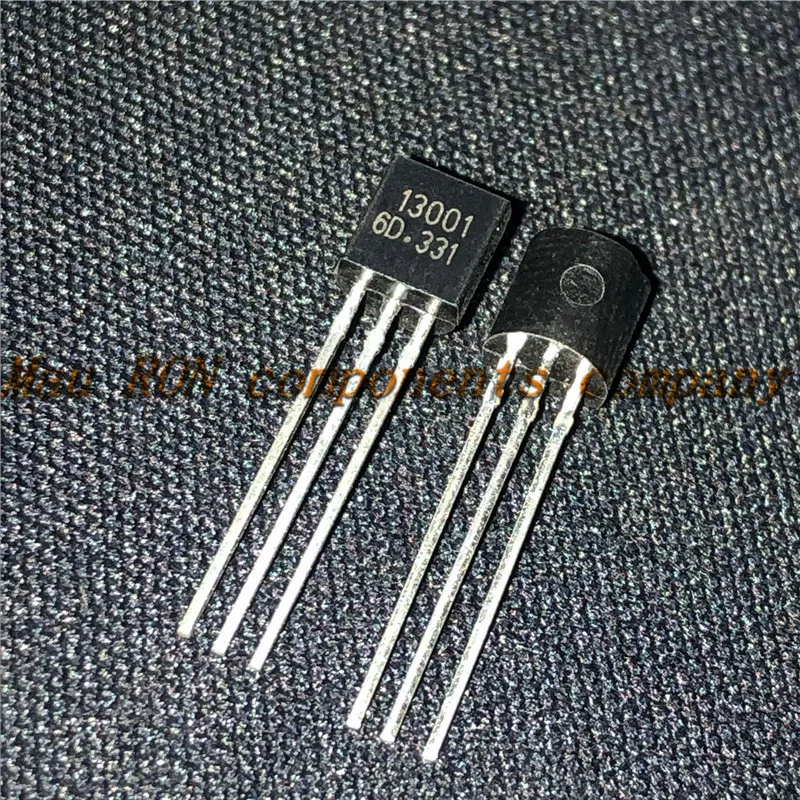 20PCS/LOT MJE13001 13001 TO-92 TO92 E13001 triode transistor  New original  In Stock