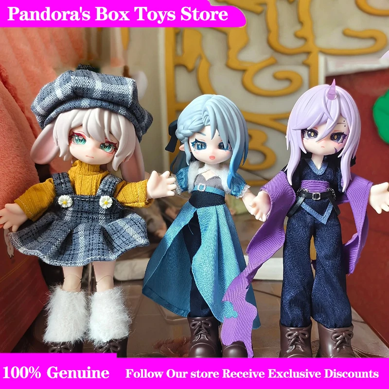 

Original Dedicated To Luna For Moon Series Bjd Blind Box 1/12 Scale Mjd Joint Movable Dollornament Dress Toy Gift For Girlfriend