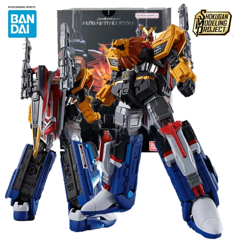 Bandai Assembled Model Kit Shokugan SMP Alternative Destiny Choujuu Sentai Liveman Live Robo Action Figure Collectible Toy Gifts