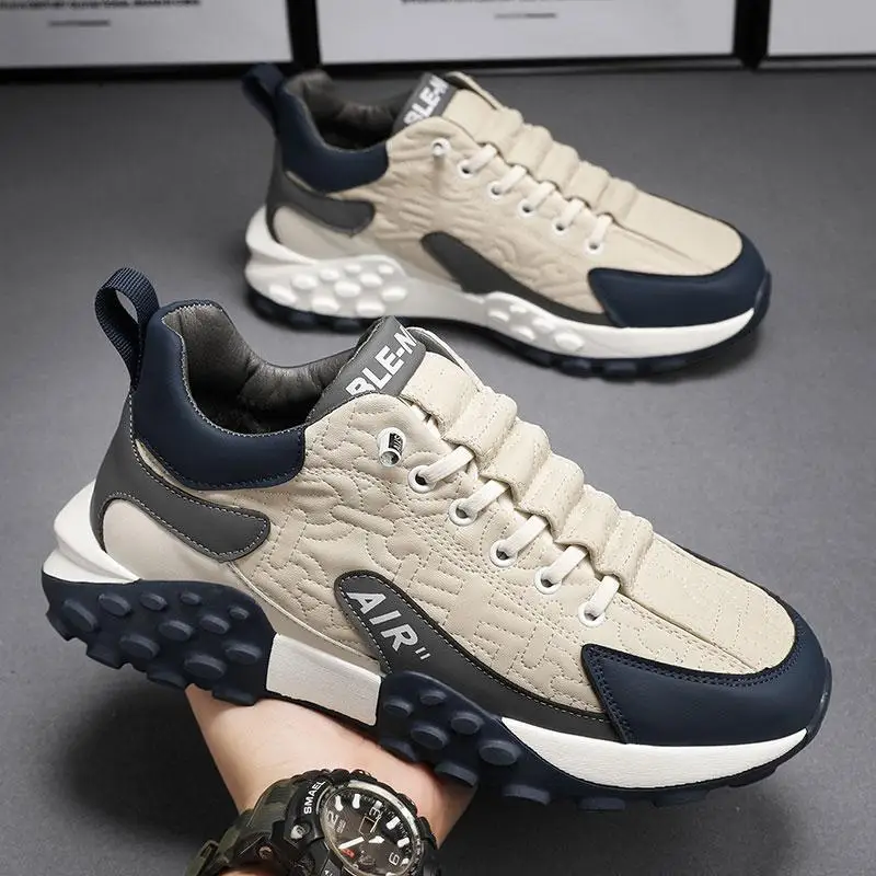 Zapatillas de goma con plataforma Air Cross Border para hombre, zapatillas de deporte de verano, zapatillas de tenis antideslizantes para hombre,