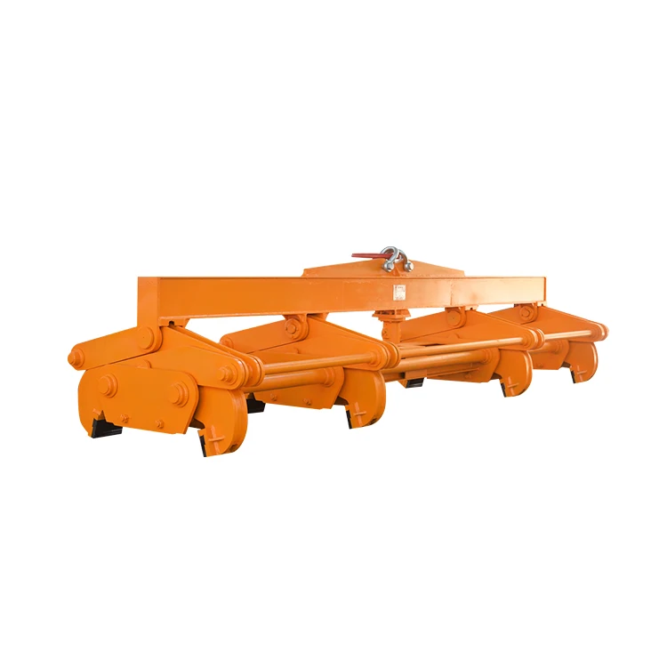 Heavy Duty Automatic On-off Suspension Coil Lifting Clamp Steel Metal 8t-30t Capacity