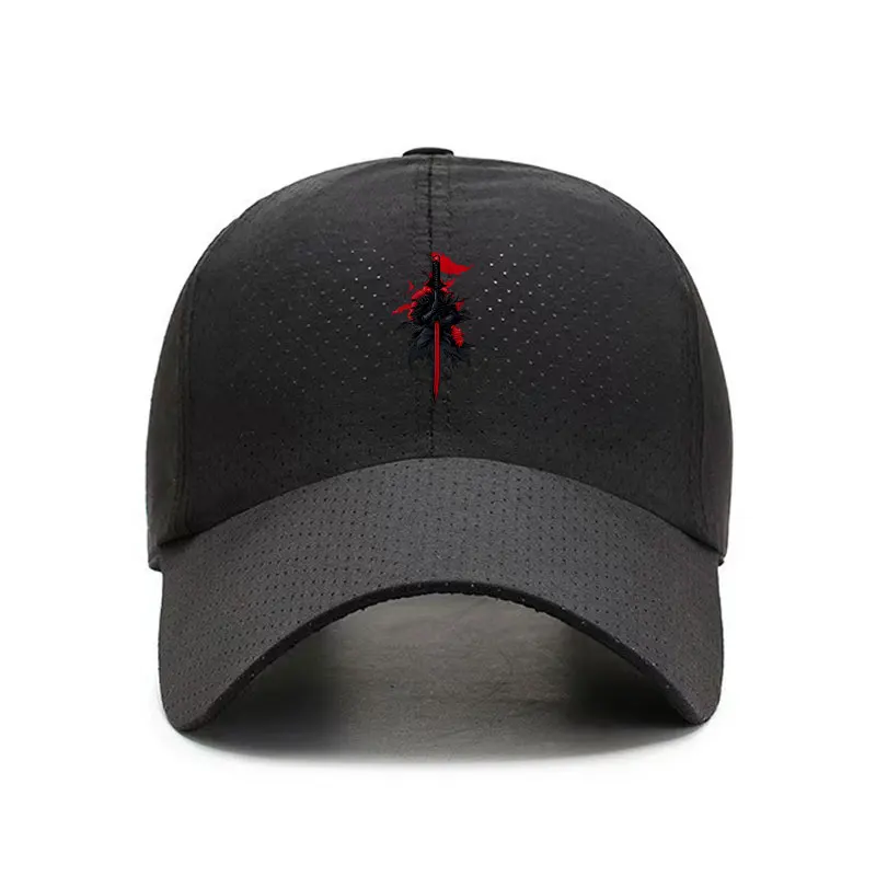 Dark Fantasy Sword Quick Dry Baseball Cap for Outdoor Sports and Casual Wear