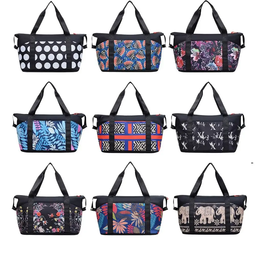 

Nylon Lightweight Handbag Gift Duffle Pack Dry Wet Separation Outing Storage Bags Large Capacity Business Trip Luggage Bag