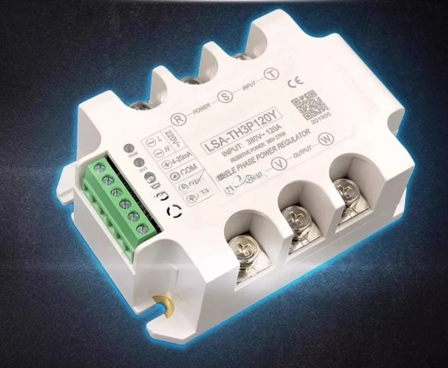 3-Phase AC Voltage Regulator Module - RS485 Modbus & SCR Power Control for Lighting/Dimming