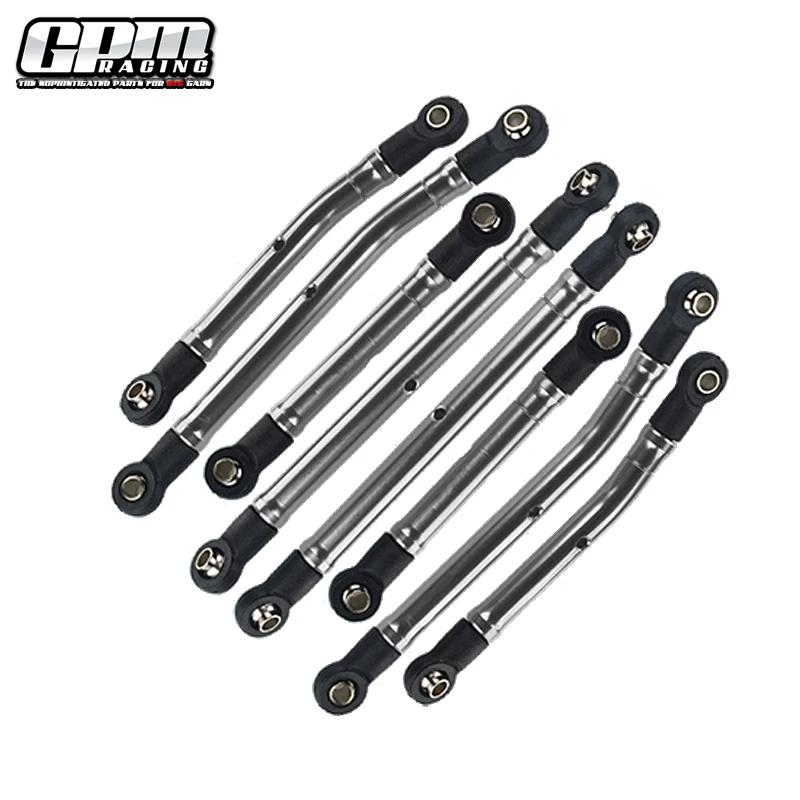 Set di collegamenti regolabili ad alta distanza GPM in alluminio 6061-T6 per TRAXXAS 1/18 TRX4M