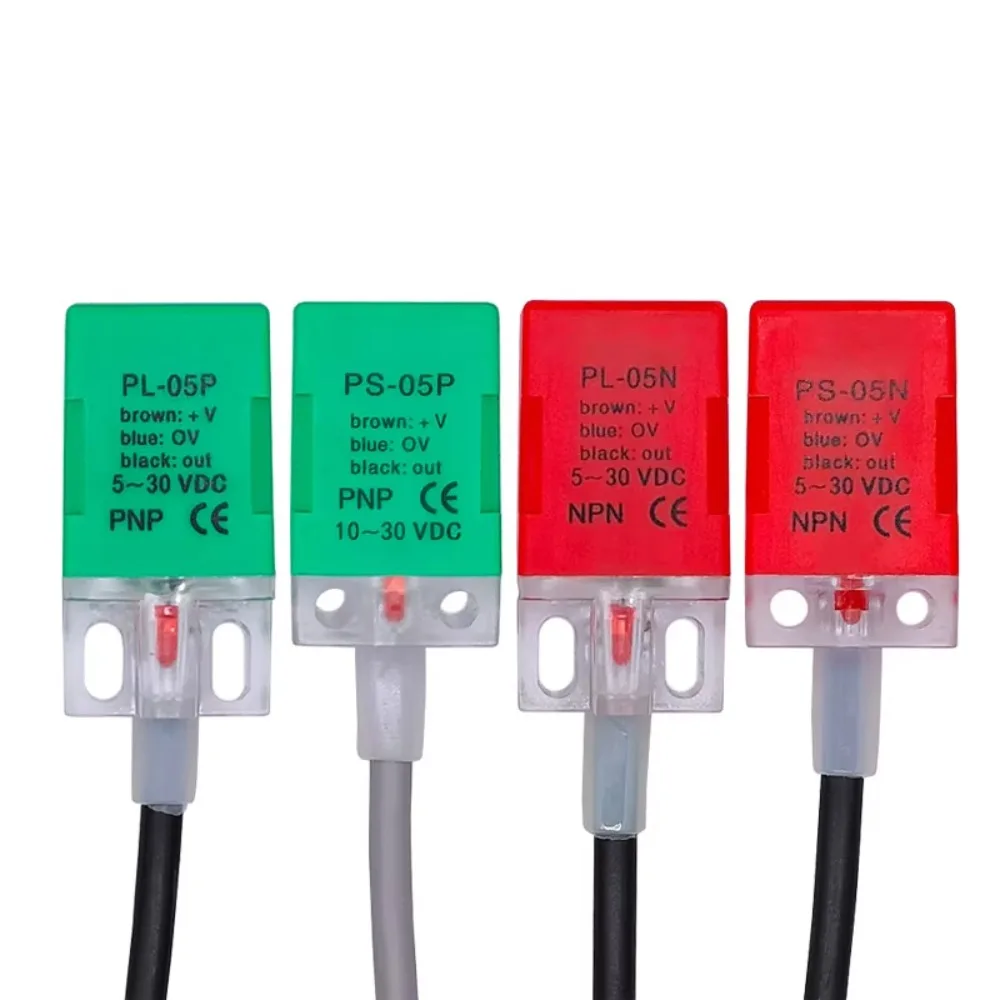 10 piezas PL-05P PL-05N PS-05P PS-05N Sensor  proximidad inductivo Sn-5mm PNP NPN NO 5-30VDC