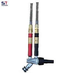 Suntool IG06 Powder Pump Electrostatic Injector Venturi Pump Flex 2 for flow IG06 Powder Coating Injector