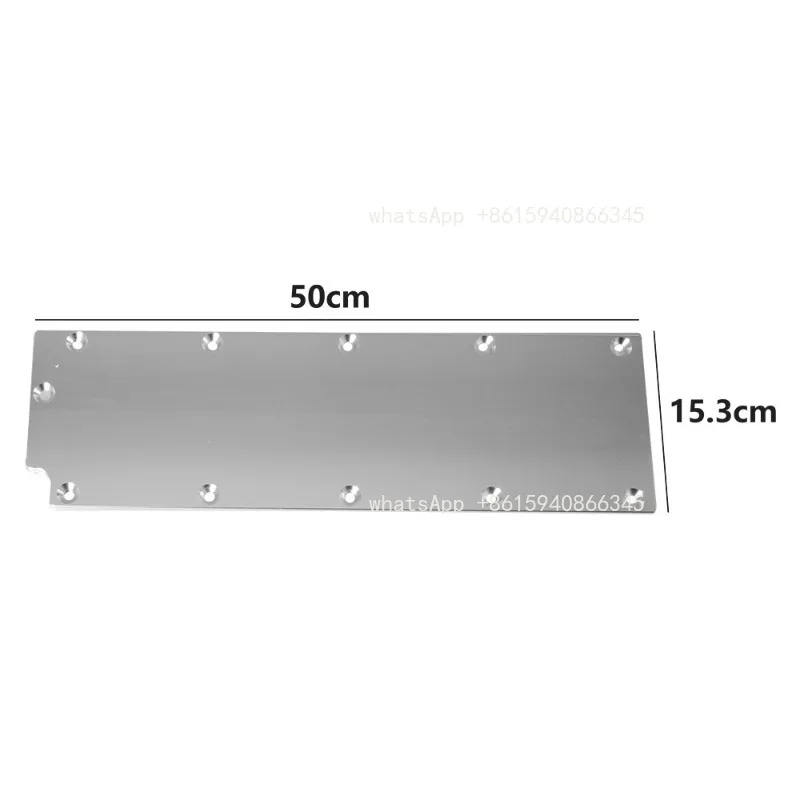 Billet Aluminum Knock Sensor Cover Plate with Gasket For LS Gen 3 4 Engine