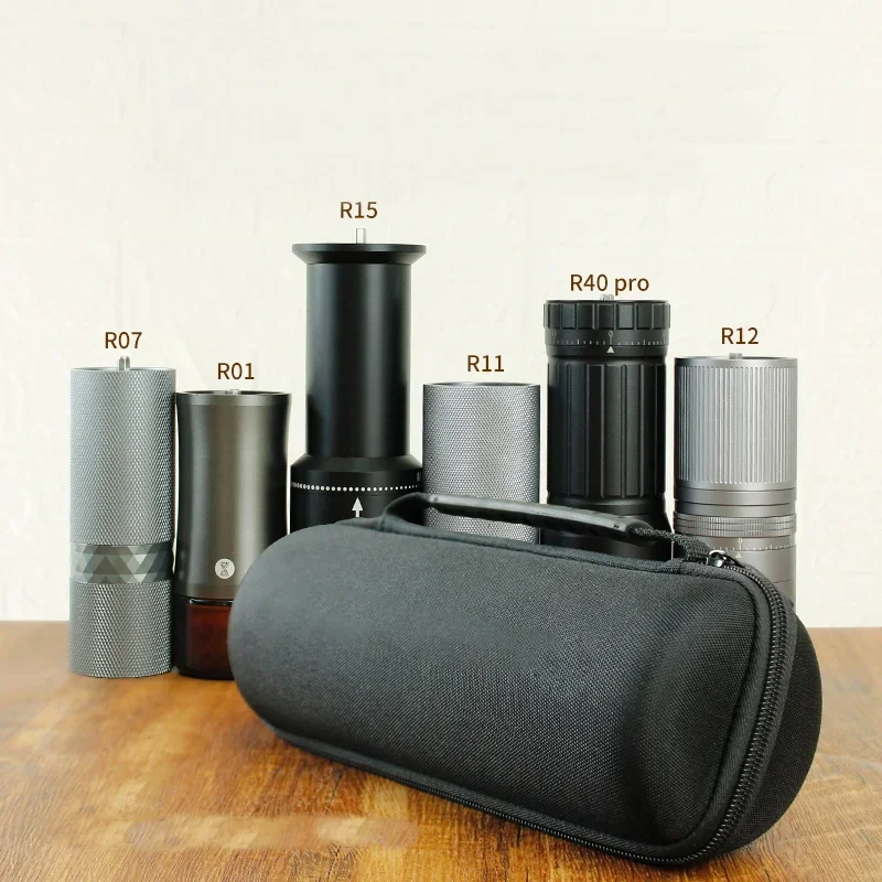 Hand Coffee Grinder Storage Bag Black EVA Universal Hand Crank Coffee Grinder Handbag Portable Waterproof Coffee Accessories