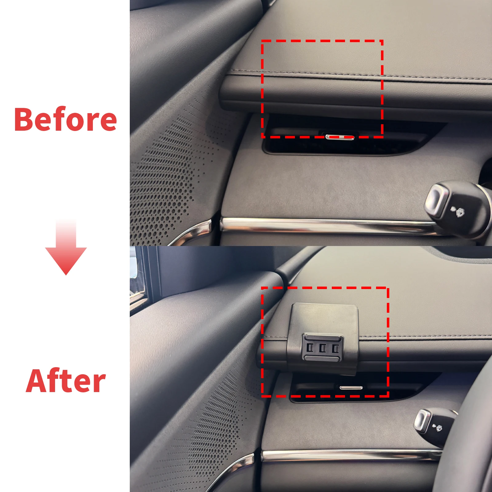 for Changan NEVO Q07 2025 2026 LHD Specific Dashboard Navigation Phone Holder Mount Design Car​​ accessoires