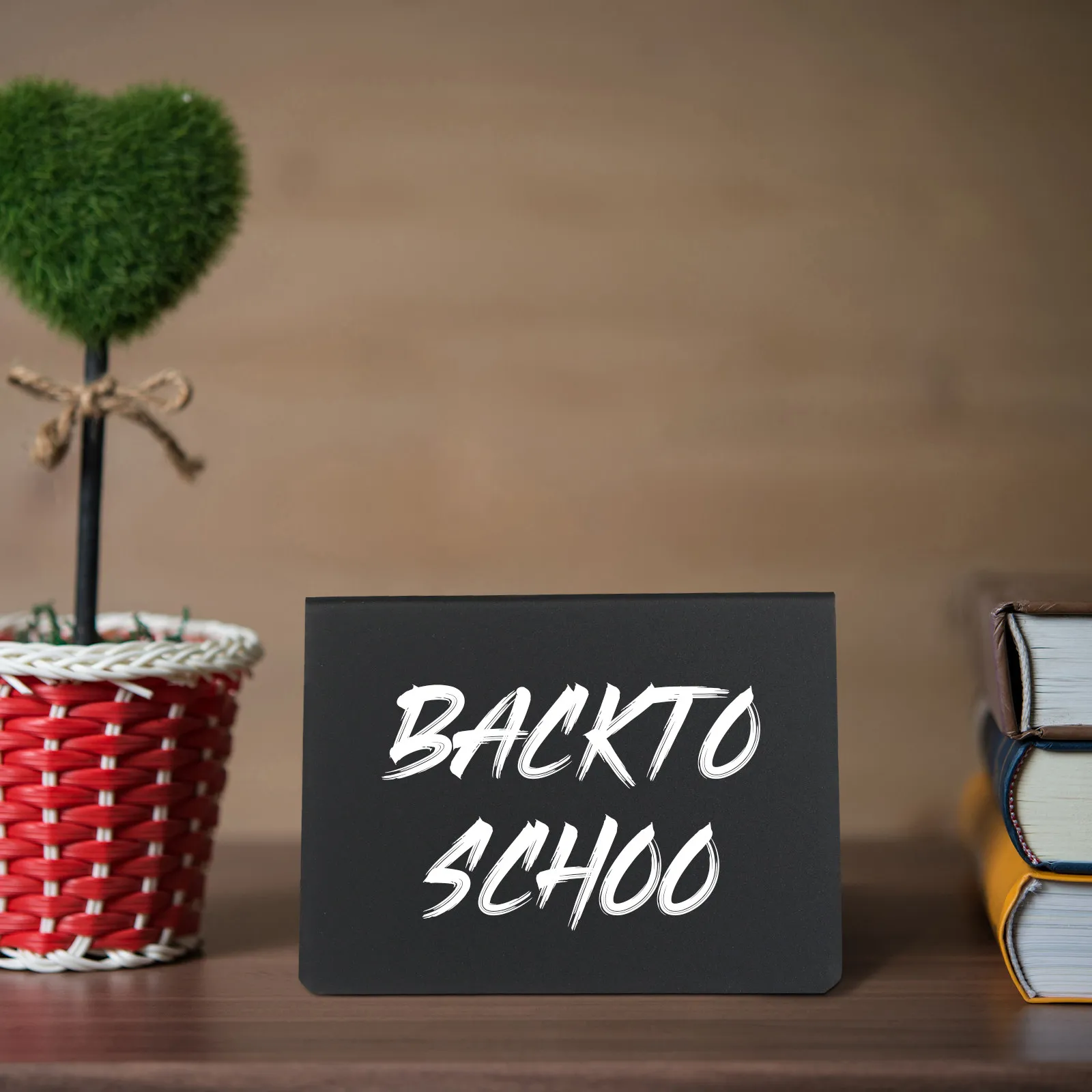 30Pcs Mini Chalkboards Double Sided Small Blackboards Matte Plastic Writable Erasable Table Number Food Label Price Tag