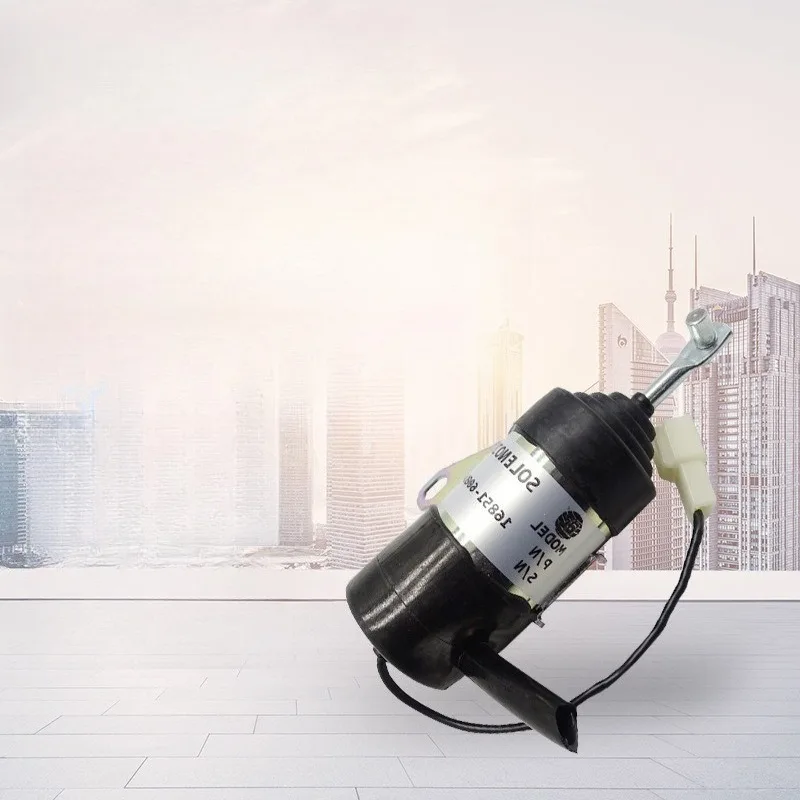 Parts for KOVAX 16851-60014 Excavator flameout switch D902 D722 RTV900 flameout solenoid valve
