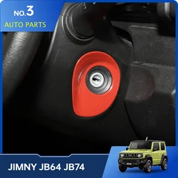 Car Key Hole Ignition Switch Decoration Stickers For Suzuki Jimny JB64 Sierra JB74 2019 2023 Interior Accessories Parts