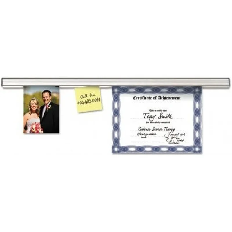 Regular Size, 4 Feet Long, Satin Finish Aluminum (2010) - Sold As 6, 6 Count Total