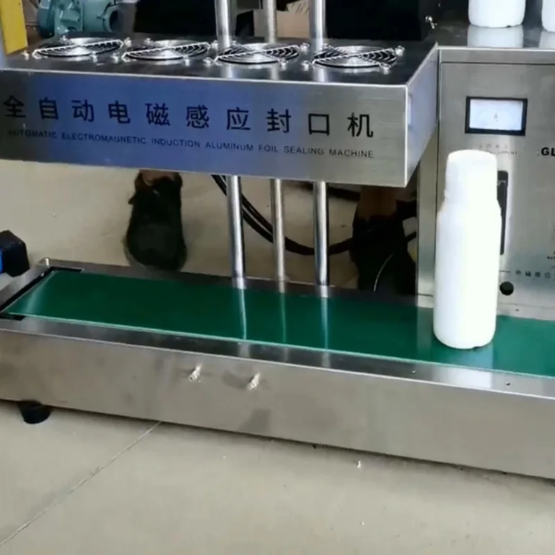 Commercial electric bottle sealing machine capping machine stainless steel automatic sealing glass plastic bottle cap sealer