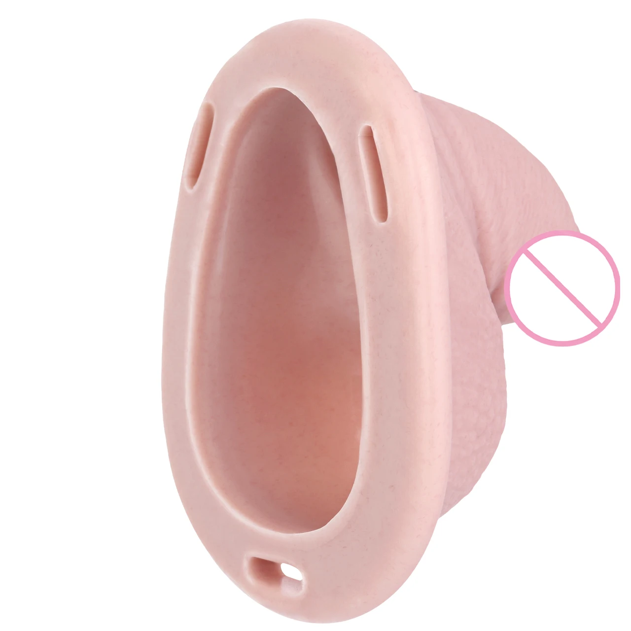 กรงครอบอวัยวะเพศชาย ANOSX ทำจากซิลิโคน พร้อมปลอกอวัยวะเพศชายแบบสมจริง กางเกงรัดอวัยวะเพศชายพร้อมรูสำหรับท่อปัสสาวะ ปลอกอวัยวะเพศชาย ของเล่นทางเพศสำหรับผู้ชาย