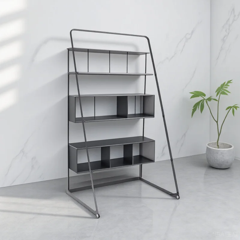 

1Pcs Slippers Organizer Rack Vertical Space Utilization Fine Workmanship Long Lasting Simple Style Slippers Rack