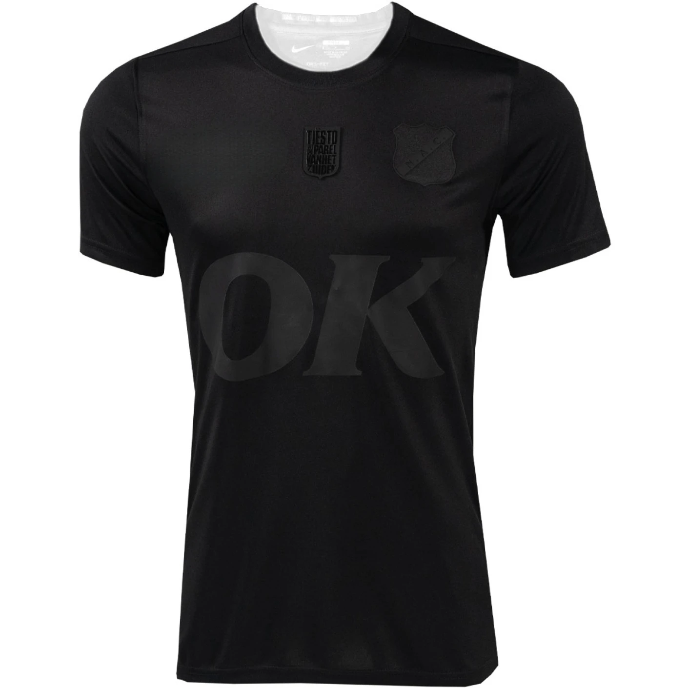 قميص Voetbalshirt Voor Heren En Dames NAC Breda Tshirt Met Korte Mouwen Ok Print Ronde Hals Los Ademend Trainings-تي شيرت #5