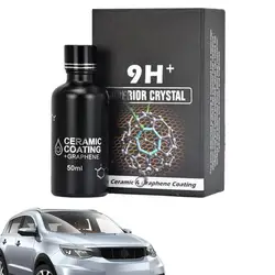 Nano Ceramic Coating for Car 9H Graphene Anti Scratch Coating Agent with Sponge Auto Detailing Kit for Forming Protective Layer