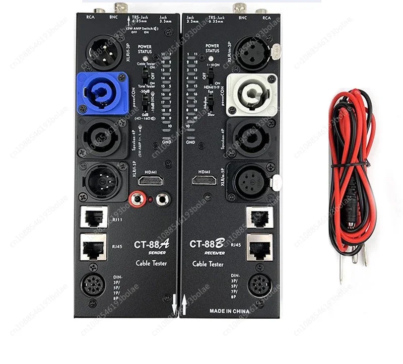 CT-88 Separate Multi-Function  Xlr Signal Line Meter Hdm Automatic Audio Side Line Meter