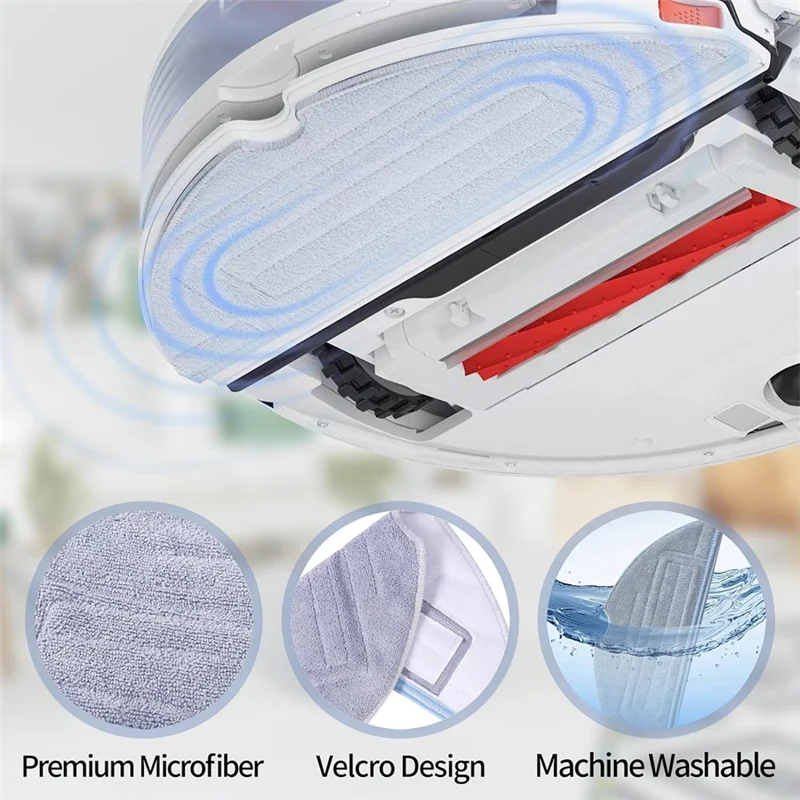 ABUD-Ersatzteile für Roborock S7, Ersatzteile für Roborock S7/S7+/T7S Plus/T7, Hauptbürsten, Filter, Seitenbürsten