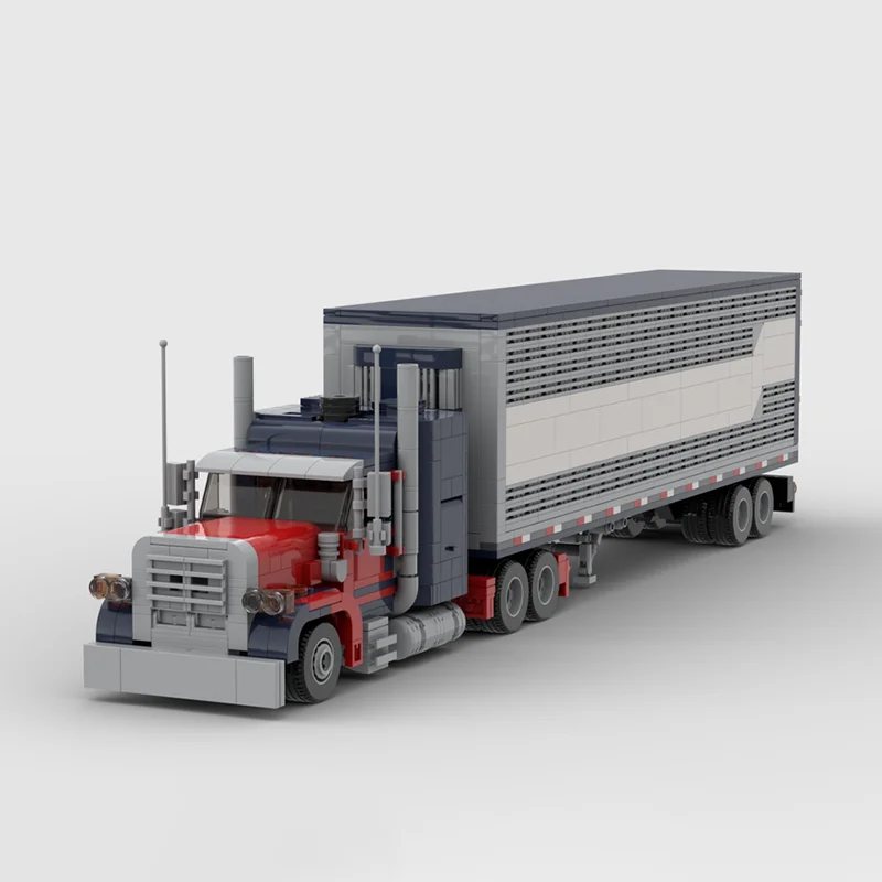 

Строительные блоки для грузовиков MOC, модели городских инженерных грузовиков, трансформеры, детские игрушки, рождественский подарок, технологические строительные блоки