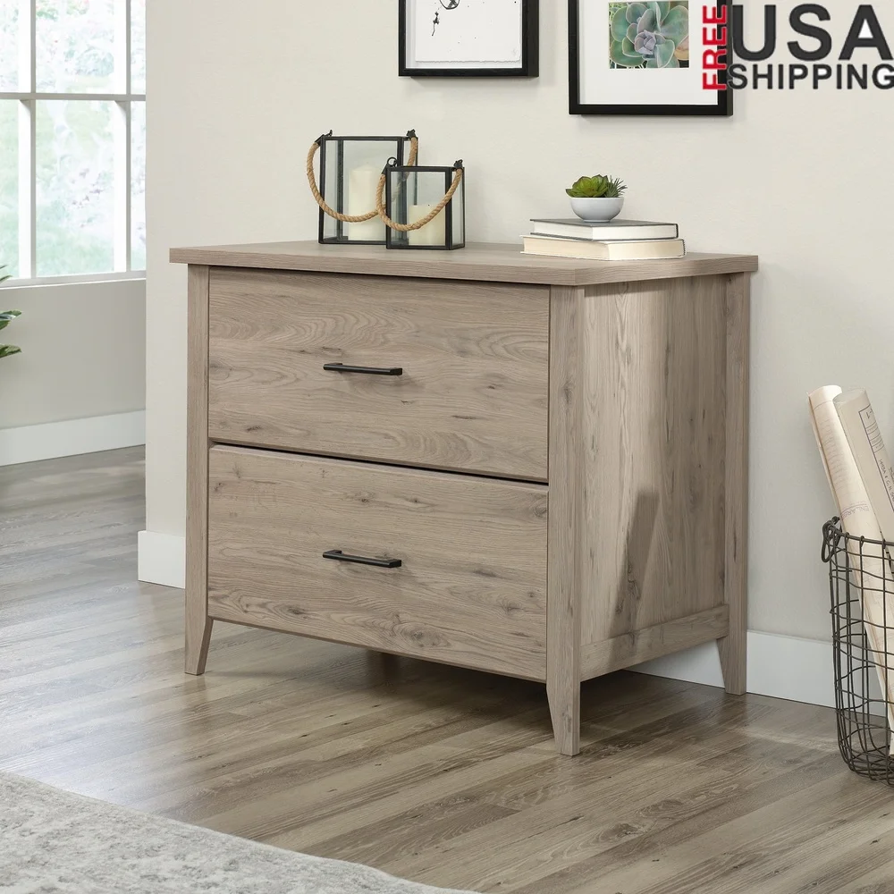 

Боковой шкаф для документов, 2 ящика, прочный деревянный композитный полный удлинитель, блокирующийся механизм безопасности, конические ножки, легко