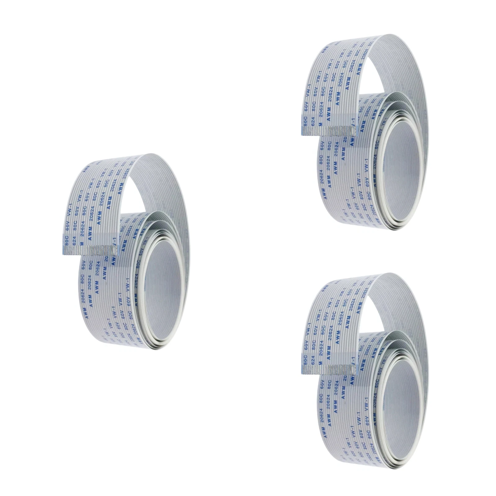 3pcs Trailing Cable 24pins 207.5cm fits for EPSON STYLUS PRO 9000 PX7000 PHOTO-2100 9600 PRO7600
